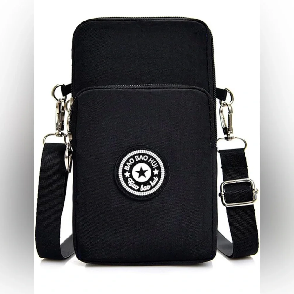 Black Men's Crossbody Bag